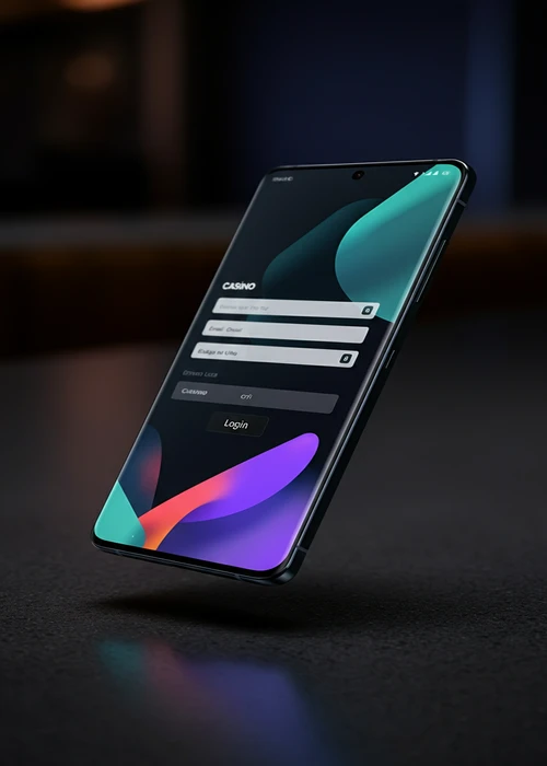 Gebruikersinterface van Impressario Casino inlogpagina met velden voor e-mail en wachtwoord, gericht op snelle en veilige toegang tot het carnavalsthema casino.